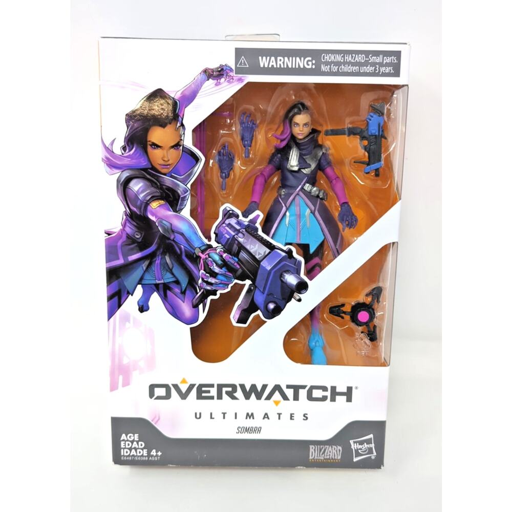 Overwatch Ultimates Sombra Action Figure fast shipping hasbro blizzard